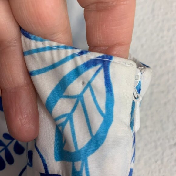 Hanna Andersson Blue Sleeveless Butterflies & Flowers Summer Dress - Picture 11 of 12